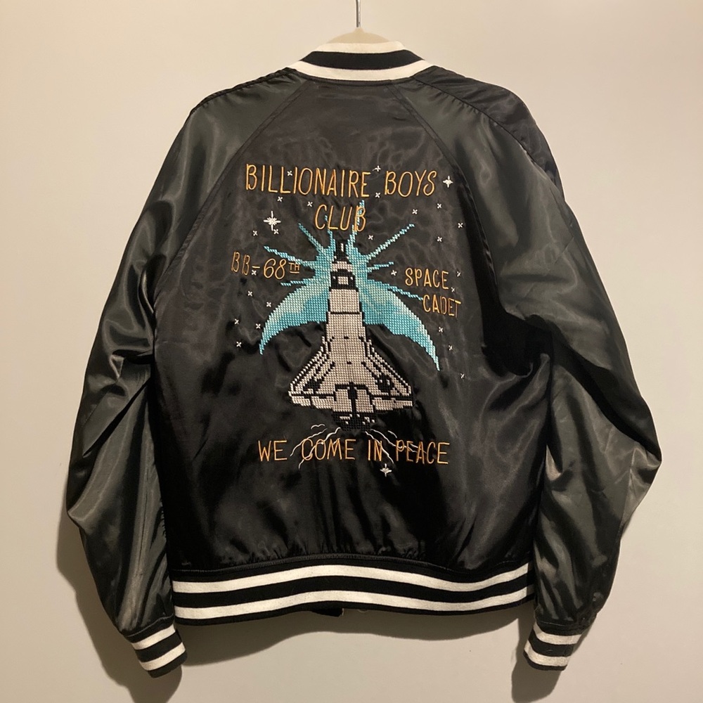Billionaire Boys Club “We Come in Peace” BB-68th Space Cadet Jacket
